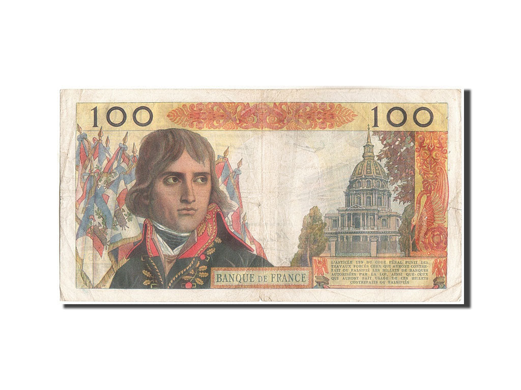Frankreich, 100 Nouveaux Francs, 100 NF 1959-1964 ''Bonaparte'', 1961, KM:144...