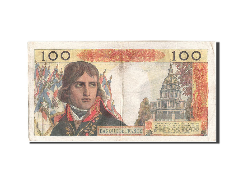 Francia, 100 Nouveaux Francs, 100 NF 1959-1964 ''Bonaparte'', 1961, KM:144a,...