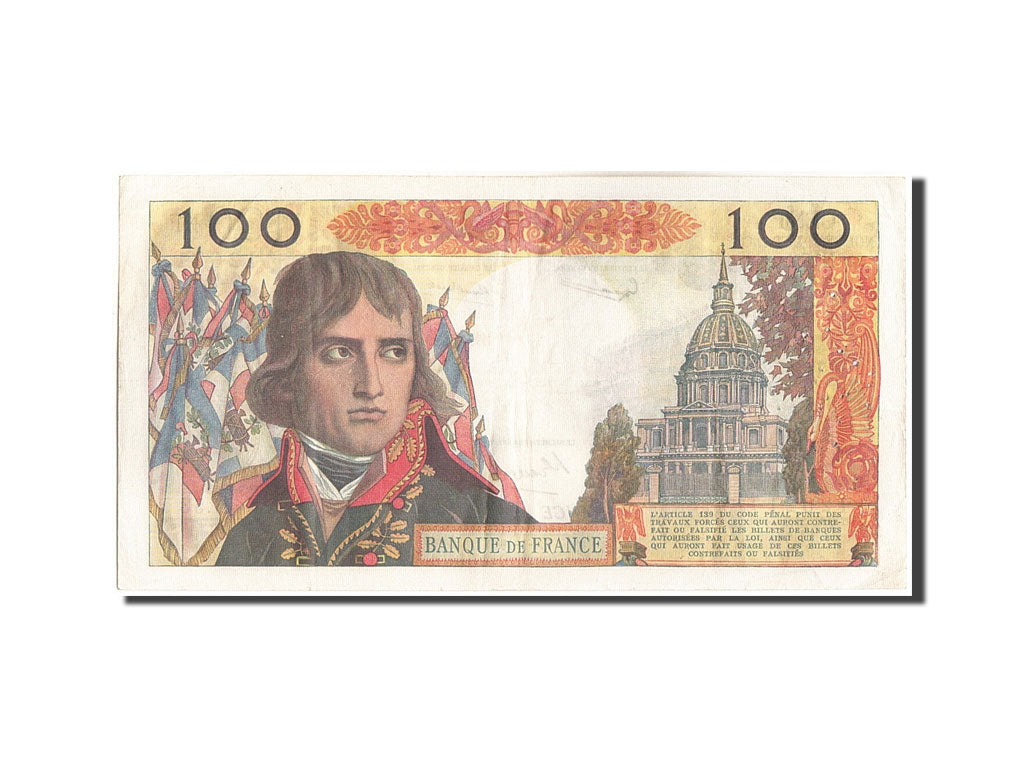 France, 100 Nouveaux Francs, 100 NF 1959-1964 ''Bonaparte'', 1960, KM:144a, 1...