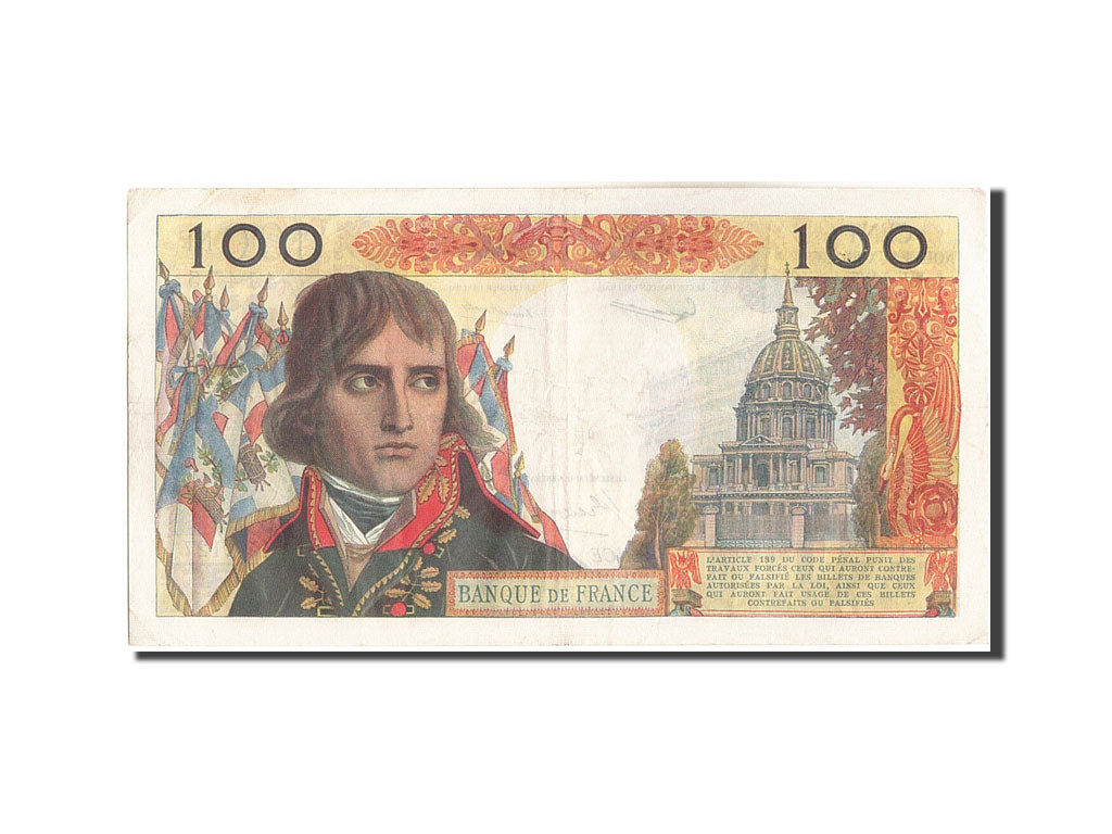 Francia, 100 Nouveaux Francs, 100 NF 1959-1964 ''Bonaparte'', 1961, KM:144a,...