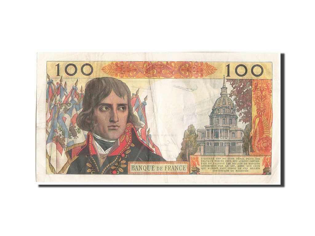 France, 100 Nouveaux Francs, 100 NF 1959-1964 ''Bonaparte'', 1962, KM:144a, 1...