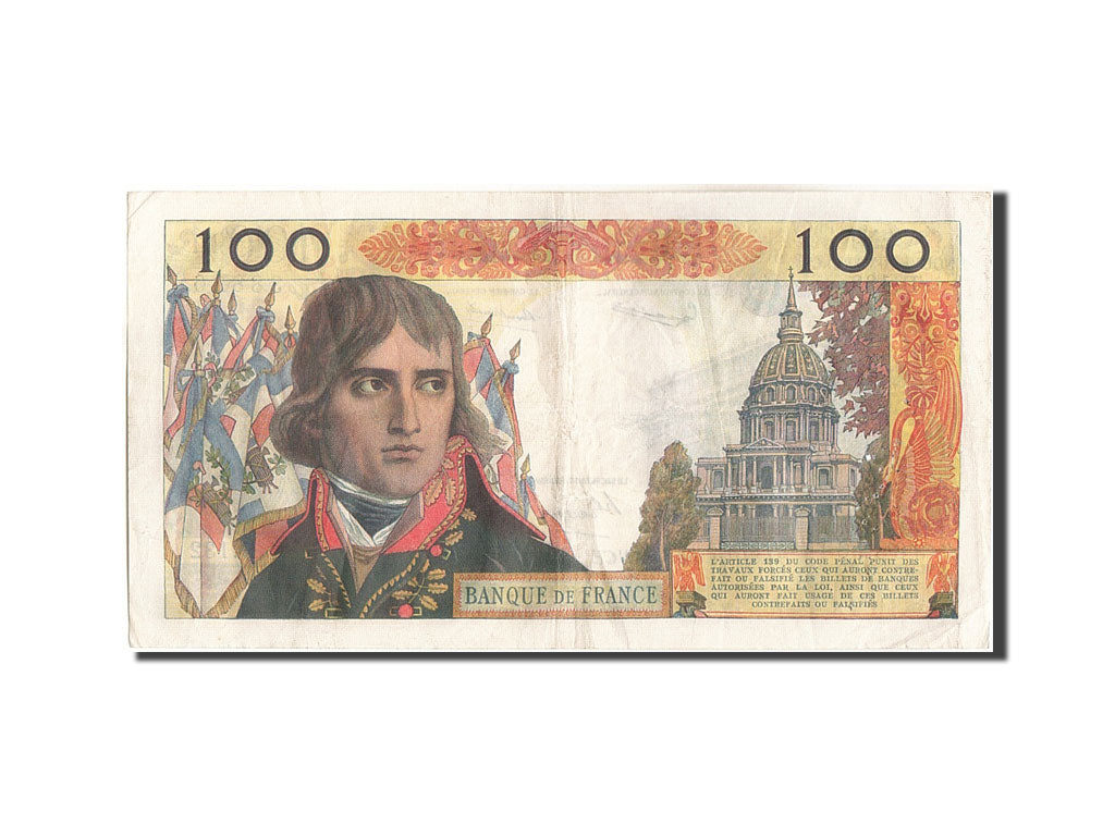 Frankreich, 100 Nouveaux Francs, 100 NF 1959-1964 ''Bonaparte'', 1961, KM:144...