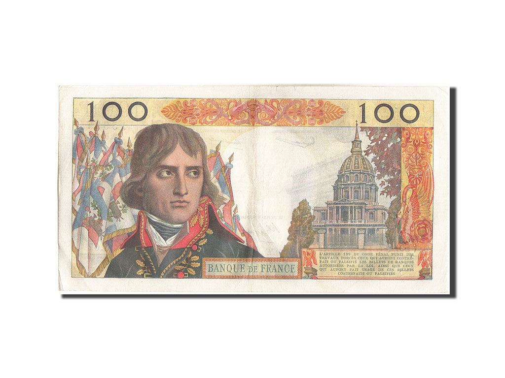 France, 100 Nouveaux Francs, 100 NF 1959-1964 ''Bonaparte'', 1960, KM:144a, 1...