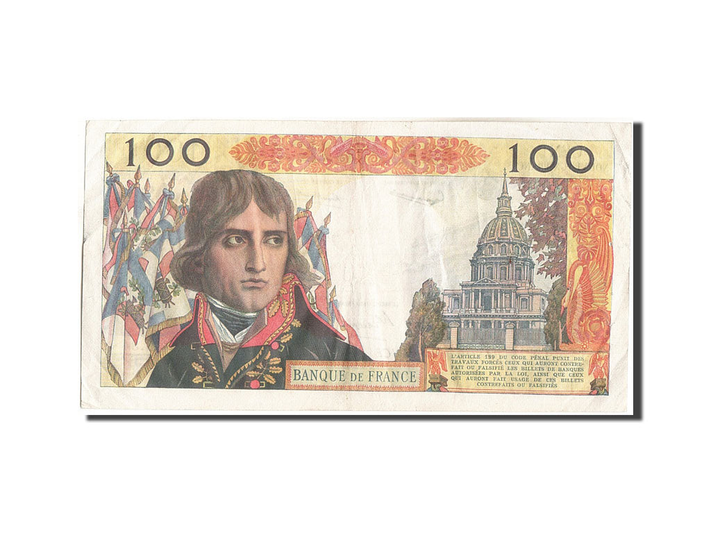 Francia, 100 Nouveaux Francs, 100 NF 1959-1964 ''Bonaparte'', 1959, KM:144a,...
