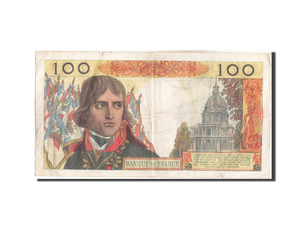 France, 100 Nouveaux Francs, 100 NF 1959-1964 ''Bonaparte'', 1962, KM:144a, 1...