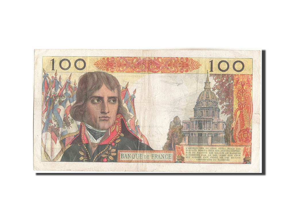 Francia, 100 Nouveaux Francs, 100 NF 1959-1964 ''Bonaparte'', 1959, KM:144a,...