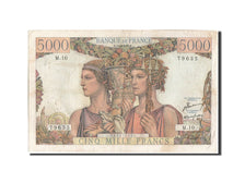 Frankreich, 5000 Francs, 5 000 F 1949-1957 ''Terre et Mer'', 1949, KM:109s, 1...