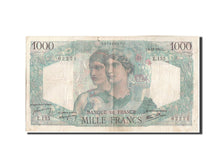 France, 1000 Francs, 1 000 F 1945-1950 ''Minerve et Hercule'', 1945, KM:130a,...