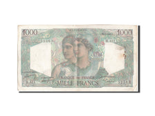 Banknote, France, 1000 Francs, 1 000 F 1945-1950 ''Minerve et Hercule'', 1948
