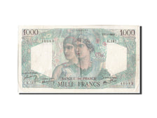 Banknote, France, 1000 Francs, 1 000 F 1945-1950 ''Minerve et Hercule'', 1946