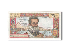 France, 50 Nouveaux Francs, 50 NF 1959-1961 ''Henri IV'', 1959, KM:143a, 1959...