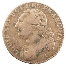 FRANCE, 12 deniers françois, 12 Deniers, 1791, Paris, KM #600.1, VF(30-35), B...