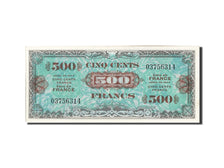 Banknote, France, 500 Francs, 1944 Flag/France, 1944, 1944, UNC(65-70)