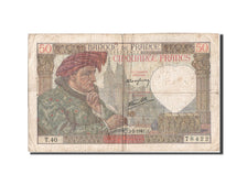 Biljet, Frankrijk, 50 Francs, 100 F 1908-1939 ''Luc Olivier Merson'', 1941