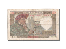 Banknote, France, 50 Francs, 100 F 1908-1939 ''Luc Olivier Merson'', 1941