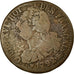 Monnaie, France, 6 deniers français, 6 Deniers, 1792, Strasbourg, B+, Bronze