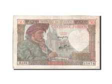 Geldschein, Frankreich, 50 Francs, 50 F 1940-1942 ''Jacques Coeur'', 1942