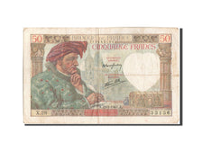 Billete, Francia, 50 Francs, 50 F 1940-1942 ''Jacques Coeur'', 1941, 1941-01-23