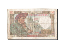 Banknot, Francja, 50 Francs, Jacques Coeur, 1941, 1941-05-15, VF(20-25)