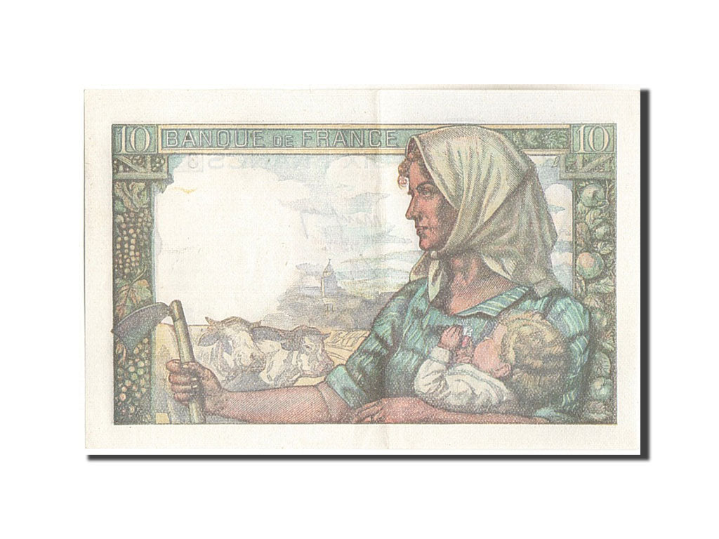 Frankreich, 10 Francs, 10 F 1941-1949 ''Mineur'', 1947, KM:99f, 1947-12-04, A...