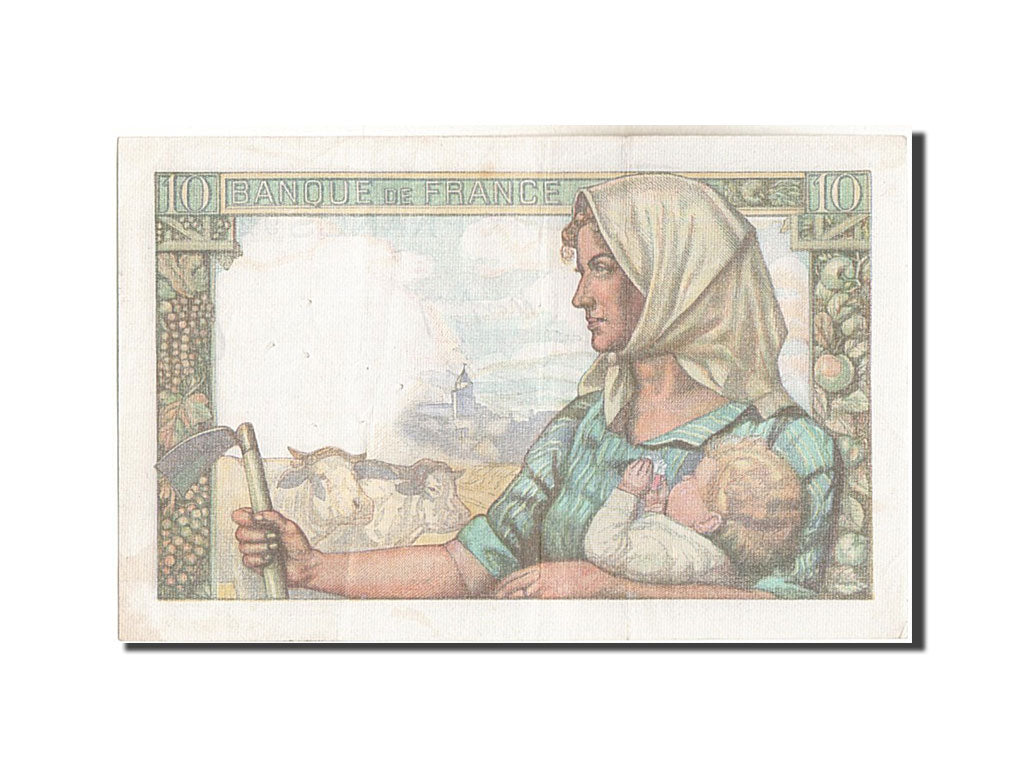 Francia, 10 Francs, 10 F 1941-1949 ''Mineur'', 1942, KM:99d, 1942-10-15, BB,...