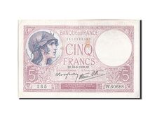 Biljet, Frankrijk, 5 Francs, 5 F 1917-1940 ''Violet'', 1939, 1939-08-10, TTB