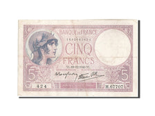 Banconote, Francia, 5 Francs, 5 F 1917-1940 ''Violet'', 1940, 1940-12-12, MB+