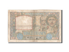 Frankreich, 20 Francs, 20 F 1939-1942 ''Science et Travail'', 1940, KM:92a, 1...