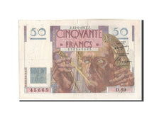 Francia, 50 Francs, 50 F 1946-1951 ''Le Verrier'', 1947, KM:127b, 1947-06-12,...