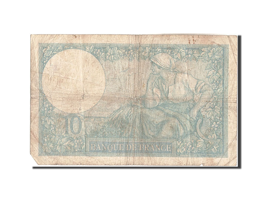 Billete, Francia, 10 Francs, 10 F 1916-1942 ''Minerve'', 1932, 1932-04-07, BC