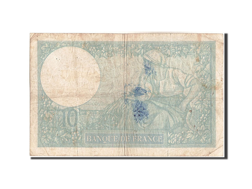 France, 10 Francs, 10 F 1916-1942 ''Minerve'', 1939, KM:84, 1939-02-02, VF(20...