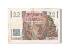 Banknote, France, 50 Francs, 50 F 1946-1951 ''Le Verrier'', 1947, 1947-10-02