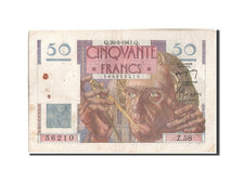 Frankreich, 50 Francs, 50 F 1946-1951 ''Le Verrier'', 1947, KM:127b, 1947-03-...