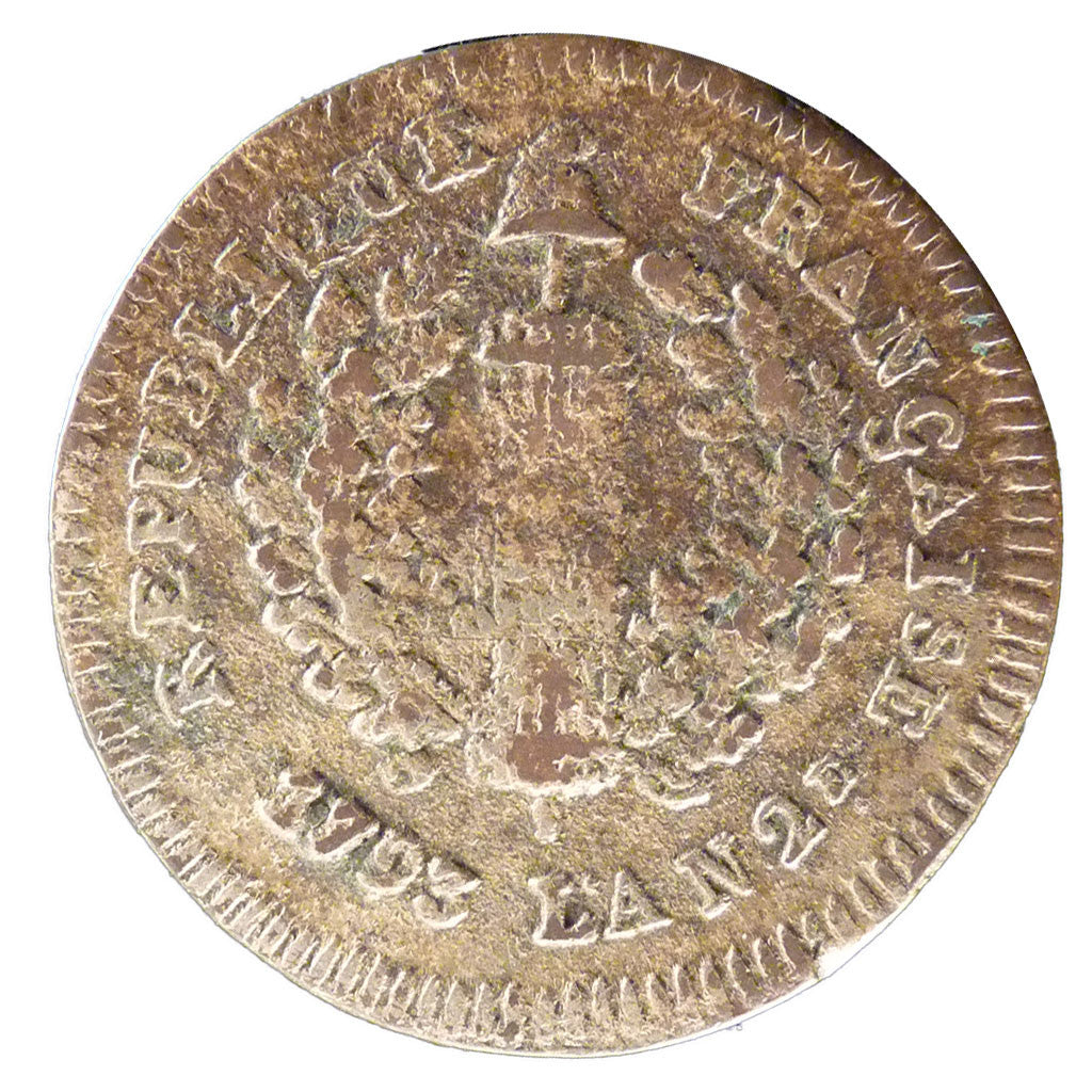 Stati tedeschi, MAINZ, Friedrich Karl Josef, 2 Sols, 1793, MB+, Rame, Gadoury:66