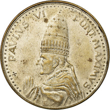 Vatican, Medal, Le Pape Paul VI, VF(30-35), Copper Plated Silver
