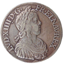 LOUIS XIV, Écu à la mèche longue