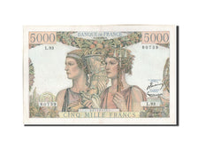 Banknote, France, 5000 Francs, 5 000 F 1949-1957 ''Terre et Mer'', 1952