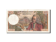 Banconote, Francia, 10 Francs, 10 F 1963-1973 ''Voltaire'', 1964, 1964-08-06