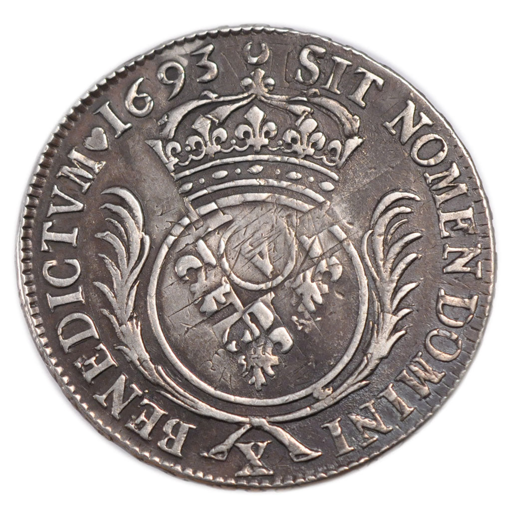 LOUIS XIV, Écu aux Palmes