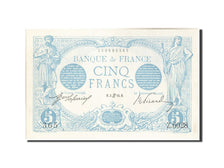 Banknote, France, 5 Francs, 5 F 1912-1917 ''Bleu'', 1915, 1915-06-03, UNC(64)