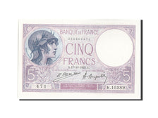 Billete, Francia, 5 Francs, 5 F 1917-1940 ''Violet'', 1923, 1923-10-17, SC+