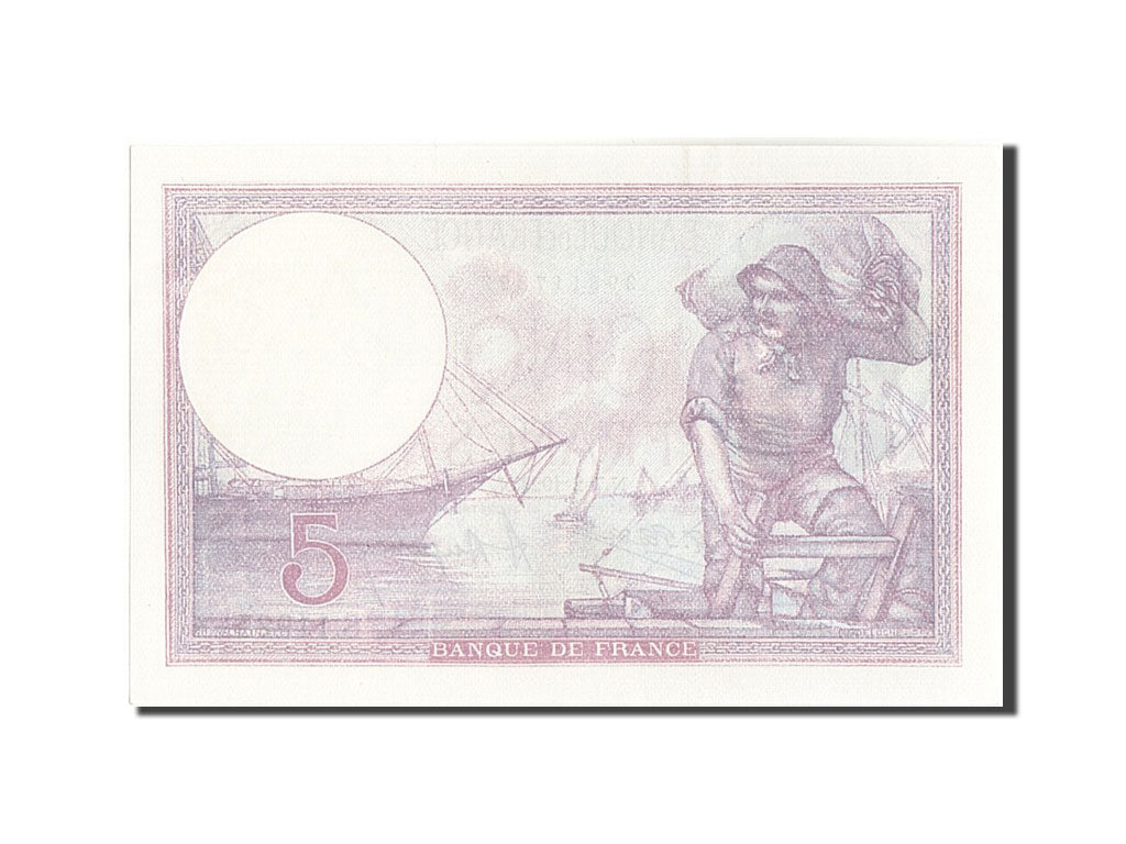 France, 5 Francs, 5 F 1917-1940 ''Violet'', 1923, KM:72c, 1923-02-07, UNC(64)...