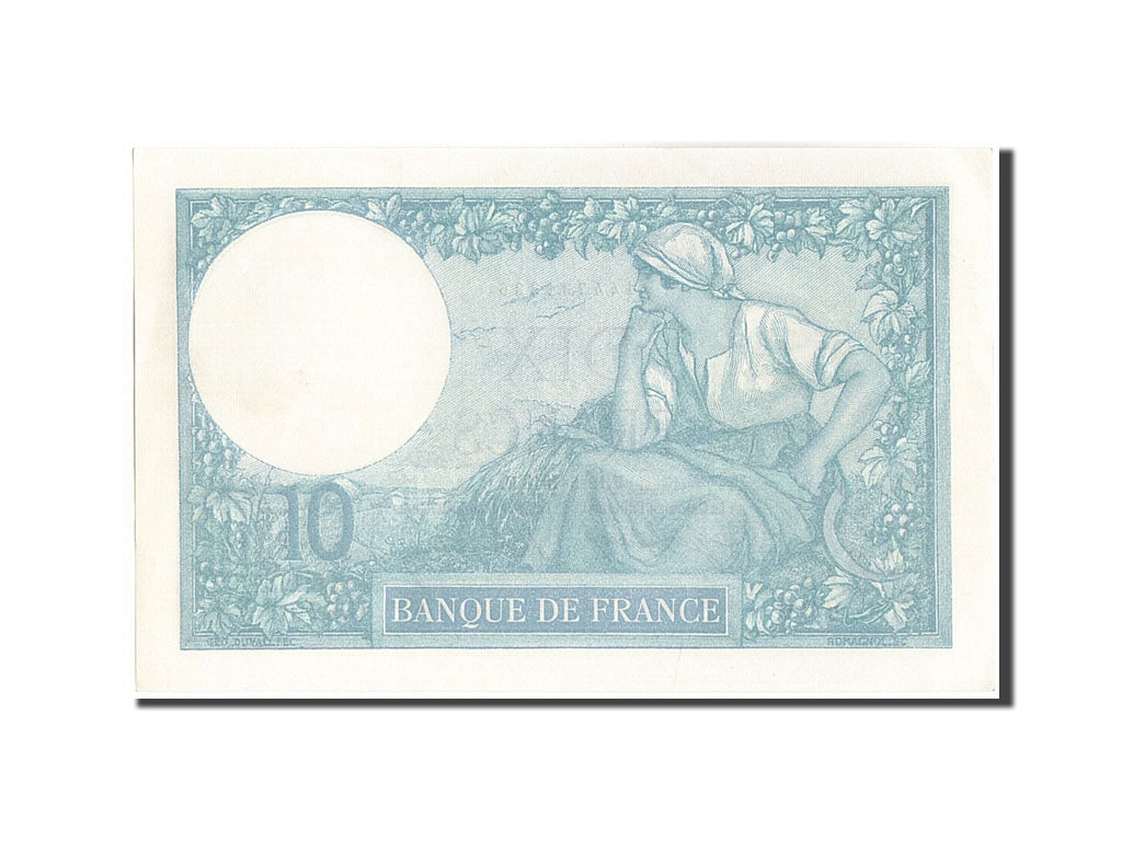 Francia, 10 Francs, 10 F 1916-1942 ''Minerve'', 1918, KM:73a, 1918-05-18, SPL...