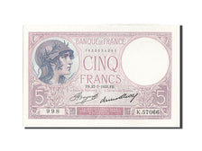 France, 5 Francs, 5 F 1917-1940 ''Violet'', 1933, KM:72e, 1933-07-27, UNC(64)...