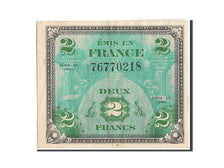 France, 2 Francs, 1944 Flag/France, 1944, KM:114a, 1944, AU(50-53), Fayette:V...