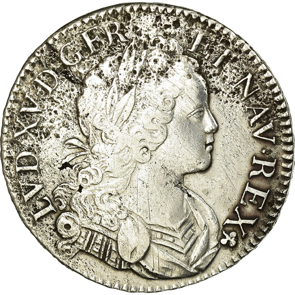 Francia, Louis XV, Écu de France, Ecu, 1723, Paris, MB+, Argento, Gadoury:319