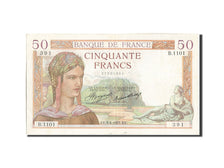 France, 50 Francs, 50 F 1934-1940 ''Cérès'', 1935, KM:81, 1935-04-04, EF(40...