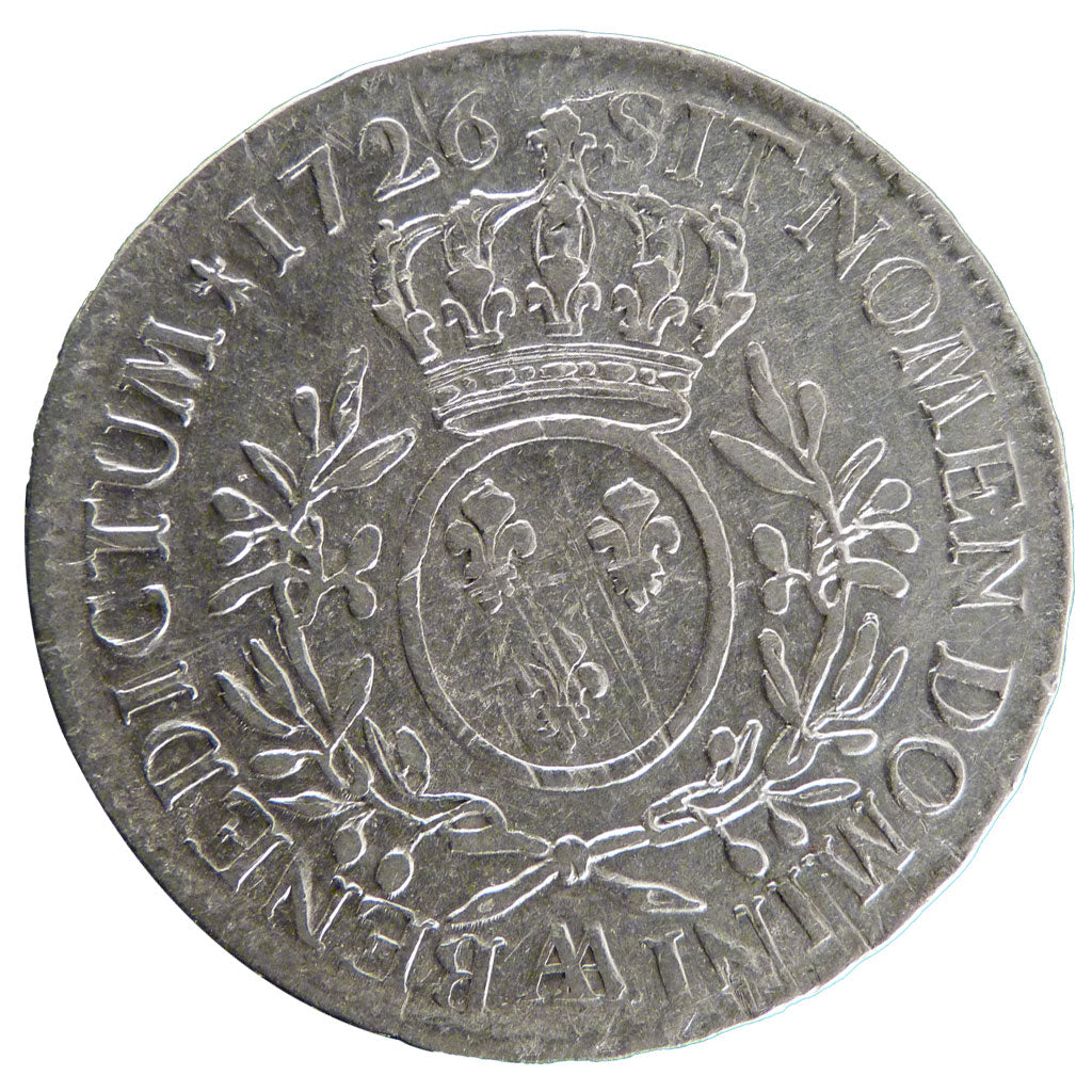 LOUIS XV, Écu aux Branches d'Olivier