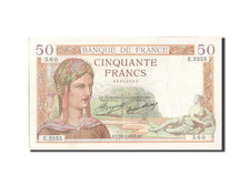 France, 50 Francs, 50 F 1934-1940 ''Cérès'', 1935, KM:81, 1935-07-18, AU(50...
