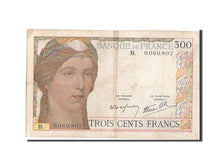 Billete, Francia, 300 Francs, 300 F 1938-1939, 1938, 1938-10-06, BC+
